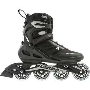 Rollerblade Zetrablade Patine în linie Black/Silver 45,5