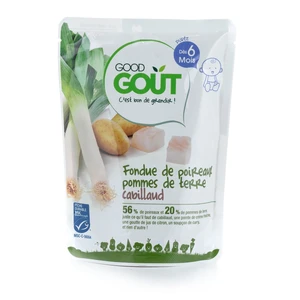 GOOD GOUT BIO Pór so zemiakmi a treskou 190 g