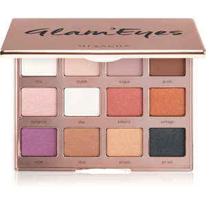 Mesauda Milano Glam'Eyes paleta očních stínů 12x1,2 g