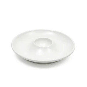 Biely porcelánový stojan na vajíčko Maxwell & Williams Basic