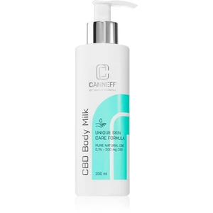 Canneff Balance CBD Body Lotion tělové mléko pro suchou a podrážděnou pokožku 200 ml