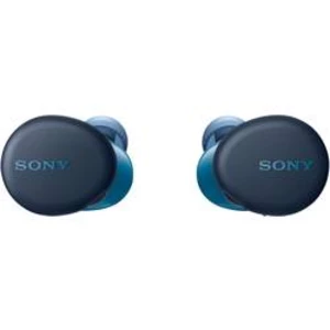 Bluetooth® Hi-Fi špuntová sluchátka Sony WF-XB700 WFXB700L.CE7, modrá