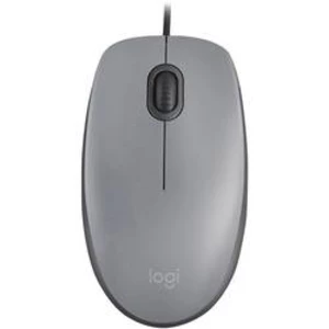 Optická Wi-Fi myš Logitech M110 SILENT 910-005490, integrovaný scrollpad, sivá