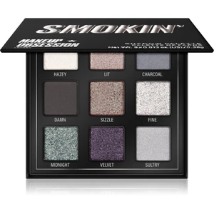 Makeup Obsession Mini Palette paletka očných tieňov odtieň Smokin' 11,7 g