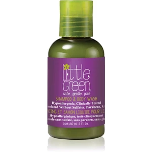 Little Green Kids šampón a sprchový gél 2 v 1 pre deti 60 ml