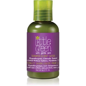 Little Green Kids šampon a sprchový gel 2 v 1 pro děti 60 ml