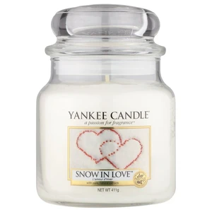 Yankee Candle Snow in Love vonná svíčka Classic střední 411 g