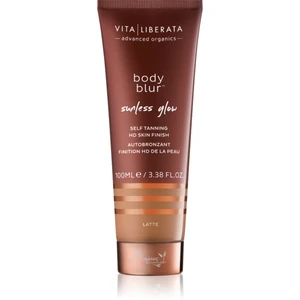 Vita Liberata Body Blur Sunless Glow samoopalovací emulze s bronzerem odstín Latte 100 ml