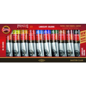 KOH-I-NOOR Set de vopsele cu ulei 10x40 ml