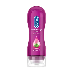 Durex Intímny masážny gél 2v1 s Aloe Vera 200 ml