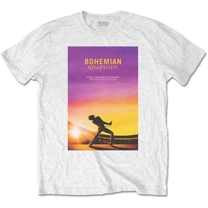 Queen Koszulka Bohemian Rhapsody Biała-Graficzny XL