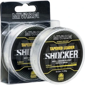 Mivardi Shocker Tapered Leader 5 x 12 m 0,28-0,47 mm