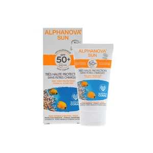 Alphanova Opalovací krém na obličej BIO SPF50+ 50g