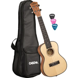 Cascha HH 2151 Koncertné ukulele Natural