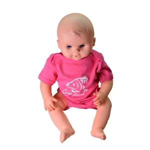 R-spekt baby body carp friend pink-velikost 3-6 měs.