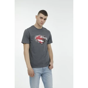 Lumberjack Ml Superman 11spdm07 3fx Anthracite Mens Short Sleeve T-shirts