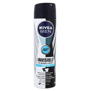 NIVEA Men Black & White Invisible Fresh Sprej antiperspirant 150 ml