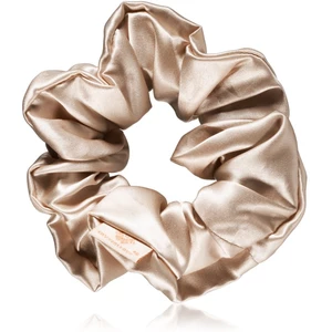 Crystallove Silk Scrunchie hodvábna gumička do vlasov Gold