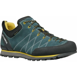 Scarpa Chaussures outdoor hommes Crux GTX Petrol/Mustard 45,5