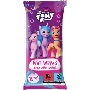 My Little Pony Wet Wipes vlhčené čistiace obrúsky pre deti 15 ks