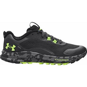 Under Armour Men's UA Charged Bandit Trail 2 Running Shoes Jet Gray/Black/Lime Surge 42