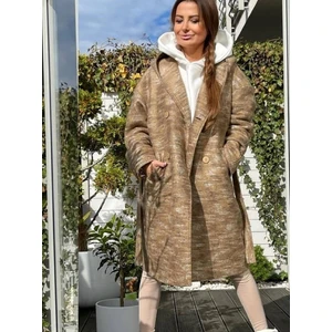 Coat brown By o la la cxp0968. R41