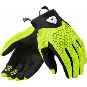 Rev'it! Massif Neon Yellow S Guanti da moto