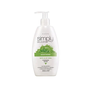 Avon Zklidňující dámský gel pro intimní hygienu s aloe vera Simply Delicate (Feminine Wash) 300 ml