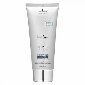 Schwarzkopf Professional BC Bonacure Scalp Genesis Purifying Shampoo šampon pro mastnou pokožku hlavy 200 ml