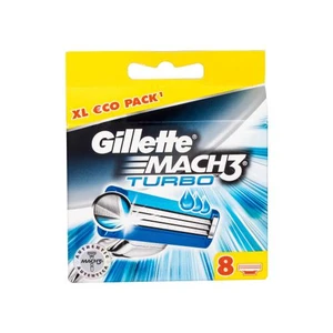 Gillette Mach3 Turbo 8 ks náhradní břit pro muže