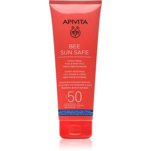 Apivita Bee Sun Safe opalovací mléko na obličej a tělo SPF 50 200 ml