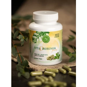 Vitamin D Moringa forte 60 kapslí Herb & Me (400 mg)