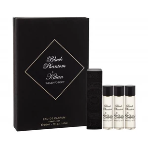 By Kilian The Cellars Black Phantom "MEMENTO MORI" dárková kazeta parfémovaná voda 7,5 ml + náplň 3 x 7,5 ml unisex
