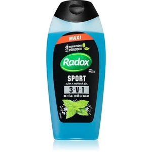 Radox Sport Mint & Sea Salt energizující sprchový gel pro muže 400 ml