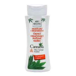 Bione Cosmetics Cannabis upokojujúce čistiace mlieko 255 ml