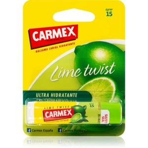 Carmex Lime Twist hydratační balzám na rty v tyčince SPF 15 4.25 g