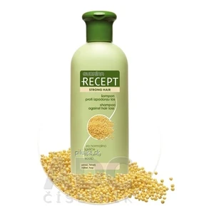 Subrina Professional Recept Strong Hair šampón proti vypadávániu vlasov Millet & Hop 400 ml