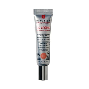 Erborian CC Crème Centella Asiatica rozjasňujúci krém pre jednotný tón pleti SPF 25 malé balenie odtieň Doré 15 ml