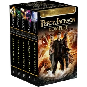 PERCY JACKSON - komplet 1.-5.díl - box - Riordan Rick