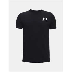 Under Armour Tričko Sportstyle Left Chest SS-BLK