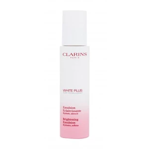 Clarins White Plus Brightening Hydrating Emulsion 75 ml denný pleťový krém tester pre ženy na veľmi suchú pleť; na rozjasnenie pleti