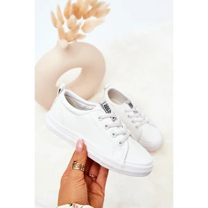 Leather Sneakers BIG STAR JJ374024 White
