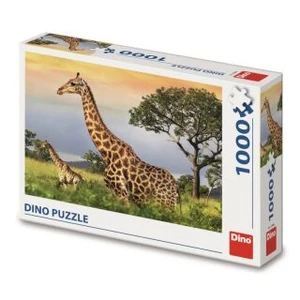 Dino Žirafia rodina 1000 puzzle