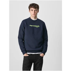 Dark blue men's sweatshirt Pepe Jeans Damon - Men