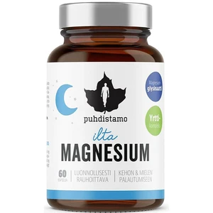 Puhdistamo Night Magnesium (Hořčík) 60 kapslí