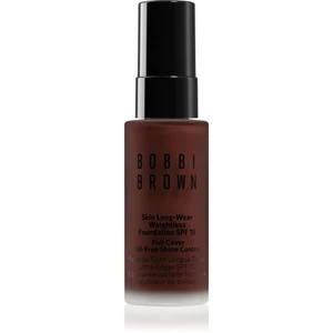 Bobbi Brown Mini Skin Long-Wear Weightless Foundation dlouhotrvající make-up SPF 15 odstín Espresso 13 ml