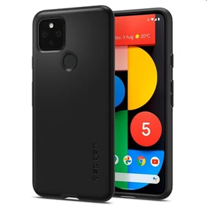 Tok Spigen Thin Fit  Google Pixel 5, fekete