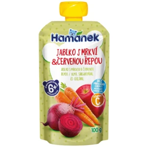 HAMÁNEK Jablko s mrkví & červenou řepou 100 g