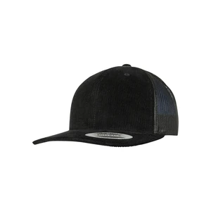 Corduroy Retro Trucker Black