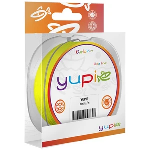 Delphin vlasec yupie fluo žltý 300 m - 0,25 mm 5,5 kg